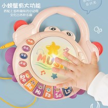 Baby clap drum Childrens music baby hand clap drum toy 0 Early education piano puzzle 1 year old 6-12 months old
