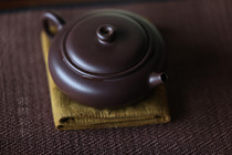(Spot)Dabin flat jade old purple clay ultra-high temperature firing purple jade gold sand xtreme spread Japanese heavy equipment