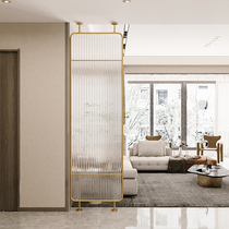 Nordic light luxury screen partition modern simple restaurant entrance decoration Changhong glass living room shielding wall
