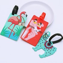 Luggage identification mark buckle strap listing anti-lost travel identification name personality boarding check-in check