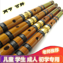 Childrens students beginner double-section flute CDEFG tune flute folk instrument professional flute