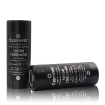 Keeppower IMR18500 3 7V1500mAh power electric clippers high current battery UH1850P
