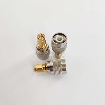 50 ohm RF adapter TNC turn SMA head screw turn SMA with flange TNCJ-SMAJ