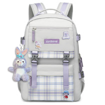 Childrens schoolbag Primary School students three to six Grade Girl backpack girl super light 2021 new shoulder load lightness