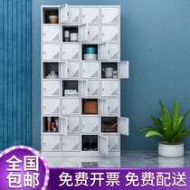 32-door locker cupboard hand cabinet iron locker shoe cabinet shoe cabinet multi-door tool cabinet with lock