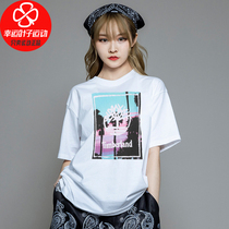 Timberland Tim Bailan short sleeve women 2021 summer new sportswear cotton LOGO casual T-shirt A2B37