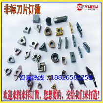 Foshan Jiangmen Huizhou CNC grooving blade CNC turning tool automatic lathe cutting non-standard blade customized customization