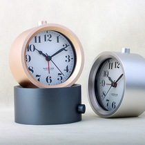 Mobius alarm clock with night light snooze creative simple silent alarm table gift fashion personality bedroom clock