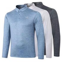 bird new long-sleeved straight Helican t-shirt Polo 21059 quick-drying long-sleeved Wu Zi outdoor