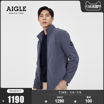 AIGLE AIGLE 2021 autumn and winter New DAMON men warm elastic quick-drying leisure comfortable full pull fleece