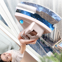 Glass wiper double-sided wipe high-rise building household window wiper cleaning tool thick glass cleaning and cleaning