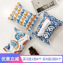 (New) Pumping paper bag cotton and linen tissue towel bag paper bag paper box cloth bag paper towel box car