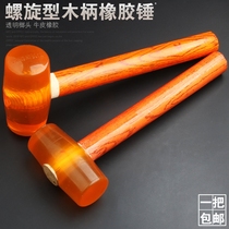 Orthostatic hammer therapy tools Orthostatic hammer therapy tools Orthostatic instruments Spine correction hammer health massage wooden handle