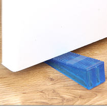 Japan KM transparent door stopper Safety door carmen barrier anti-damper gear Rubber door top creative door stopper