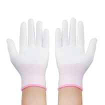 (60 pairs of housework gloves) Summer and autumn thin Labor nylon gloves working pure white gloves