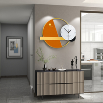 Light luxury wall clock modern simple living room clock home fashion personality creative clock hanging wall Net red decorative hanging watch