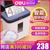 Del 9939 Paper Shredder Office Automatic Mini Household Particles Electric Small High Power Paper Document Shredder Manual Commercial Portable Waste Paper Mill 5 Confidential CD Card