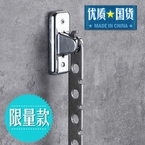 Hanging clothes rack stainless steel folding invisible clothes hotel balcony small house adhesive hook bathroom hanging wall