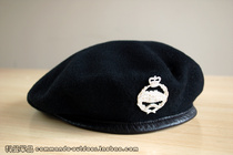 New British armored forces Royal Tank Regiment Black Berets British original pure wool