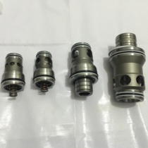 Two-way Cartridge valve type one-way hydraulic electromagnetic reversing overflow core pressure control cover plate logic Z-shaped valve plug-in