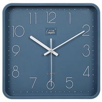 Conpasse (Comas) 12 inch 3D Solid character square mute quartz hanging clock Living room Creative hanging table