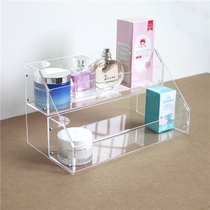 Long drink acrylic display stand small shop tobacco and alcohol ladder display desktop store supermarket shelf durable multi-layer