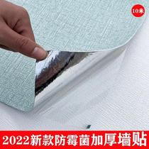 Cement wall blank house self-adhesive wallpaper home wall wallpaper insulation wall stickers indoor warm and cold proof wallpaper thickening