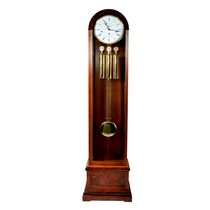 Hermle (Hermle) German original night stop the moon phase eight-day power floor clock 01087-030461