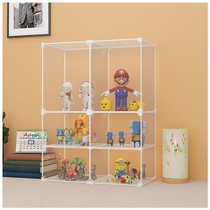 Lego Display Case Shelf Display Cabinets hand-held shelf-rack Rack Blind Box Containing Acrylic Transparent Pendulum