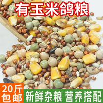 A-class pigeon food Corn nutrition Saifei feed letter Ornamental pigeon food Bird food 20 catty 10kg