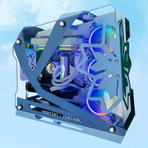 Cherry Pupil Flower Wedding Remembrance 11400F RTX3060Ti8G 3050 High distribution race Robbery Without Room Game Water Cooling DIY Custom Unique Machine Blue White Ensemble subject Desktop Electric