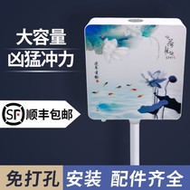 Water tank Household bathroom high-pressure water storage large-capacity large squatting water tank accessories wall-mounted squatting toilet set