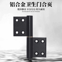 toilet door hinge toilet hinge toilet hinge thickened flag type hinge hinge bathroom door flat open folding universal accessory