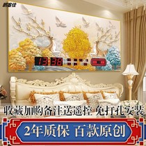 Perpetual Calendar electronic clock decorative painting 20212020 year new digital calendar home living room wall wall clock