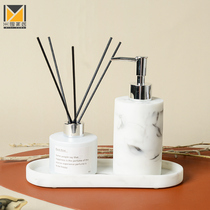 Model room bathroom tray sanitary ware ornaments hotel bathroom sink accessories tile shop soft aromatherapy furnishings