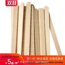 50 Pcs Craft Stick Ice Cream Sticks Wooden Popsicle Sticks