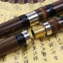 Shixiang Qinqing Musical Instrument beginner introduction Zizhu Xiao Chang Xiao White Copper two-section hole Xiao Eight-hole G tune F tune