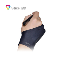 Pitcher tablet two-finger gloves drawing special gloves anti-sweat and anti-scratch gloves