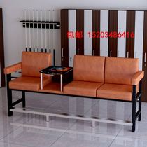 2020 new billiard table sofa seat Ball Hall club ball watching chair sofa chair leather tea American chair