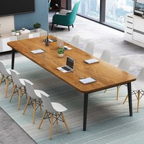 Conference Table Long Table Desk Brief Brief Modern Computer Desk Staff Training Summary Bench Negotiating Table And Chairs Combination