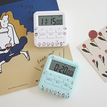 Yuanqi corner silent electronic timer student learning time manager vibration reminder timer