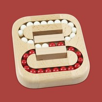 Beech plane ball game Maze toy Adult boring hands-on decompression Wooden puzzle interactive fun table chess