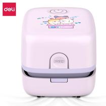 Deli desktop vacuum cleaner Student with small USB electric cleaning children rechargeable miniature suction rubber residue