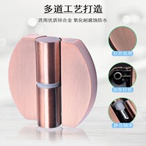Toilet partition accessories hardware hinge public toilet door lifting self-closing release hinge chain zinc alloy drawing surface