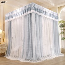 Mosquito Net Bed Mantle Crypto Triple Doors 3 Doors Single Double Door Palace Dust Top Double 12 12 15 18 Shading Home