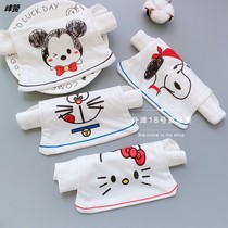 Day-of-day children sweat scarves baby infant kindergarten cushion back towels 4 layers of cute male and female child-separating sweat towels