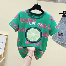 Foreign Trade Brands Cut Mark Discount Womens Clothing Mall Special Cabinet Summer Withdrawal Halal White Short Sleeve T-Shirt Tide