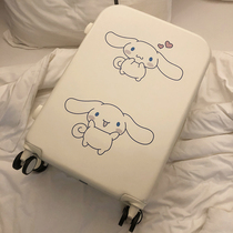Luggage female Japanese cute cartoon suitcase 20 inch boarding light trolley case hipster student password box