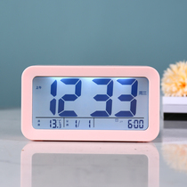 Electronic smart small alarm clock 2021 student clock desktop powerful wake-up special new girl child charging