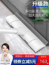 Floor brush Bathroom brush Floor brush long handle toilet bathroom household bristle washing artifact cleaning tile floor brush